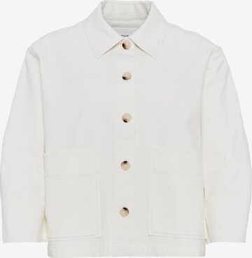 OPUS Between-season jacket 'Huliane' in White: front