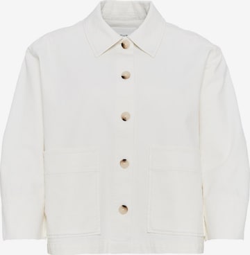 OPUS Between-Season Jacket 'Huliane' in White: front