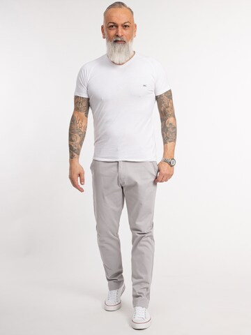 Indumentum Regular Chino Pants in Grey