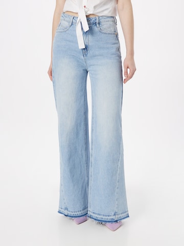 Fabienne Chapot Wide leg Jeans in Blue: front
