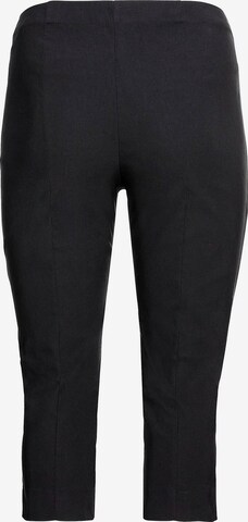 SHEEGO Slimfit Hose in Schwarz