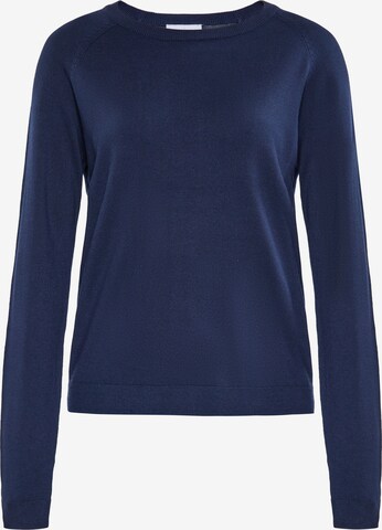 Pull-over usha BLUE LABEL en bleu : devant