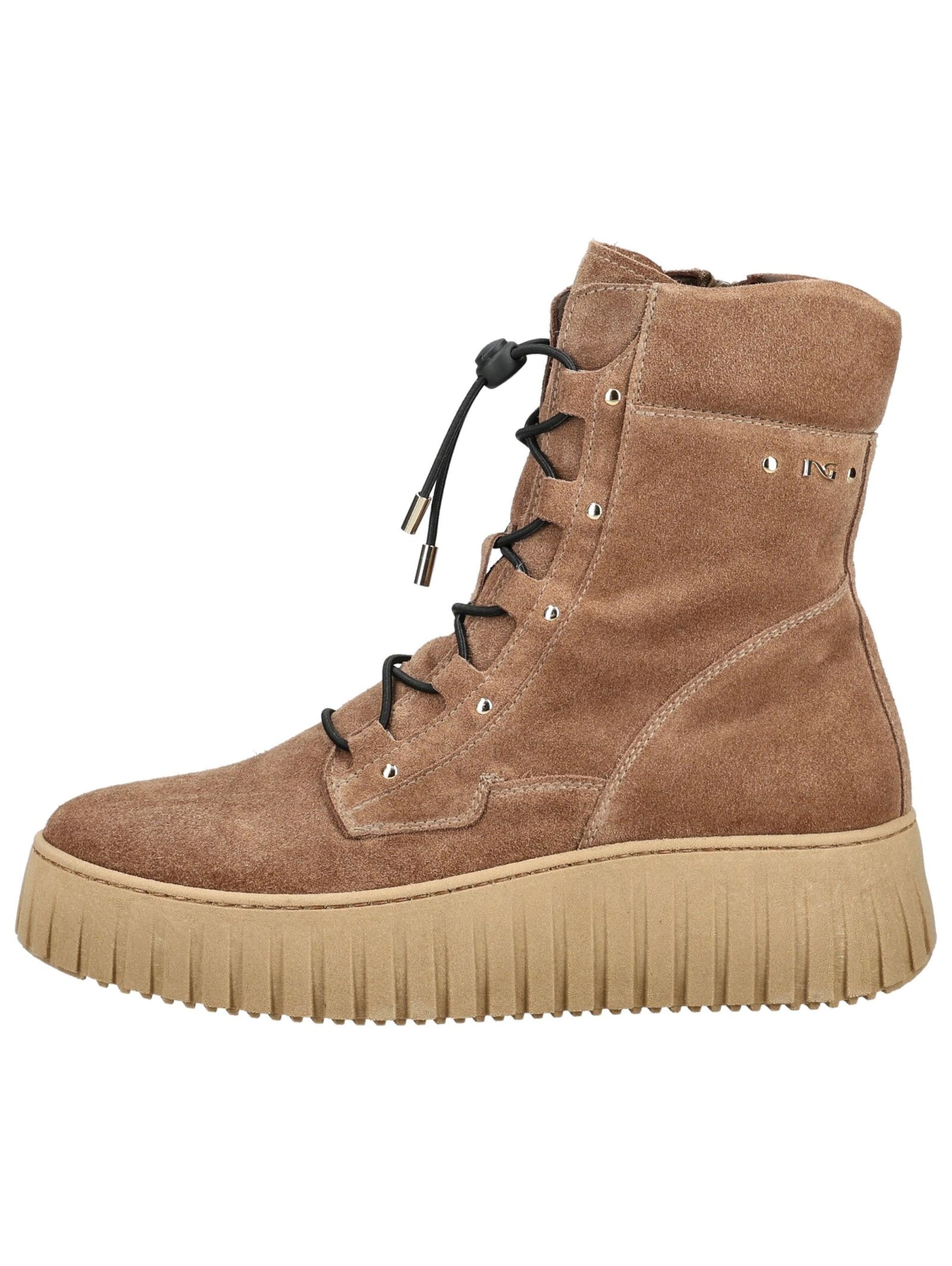 Nero Giardini Schnürstiefelette in Braun
