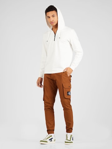 Sweat-shirt s.Oliver en blanc