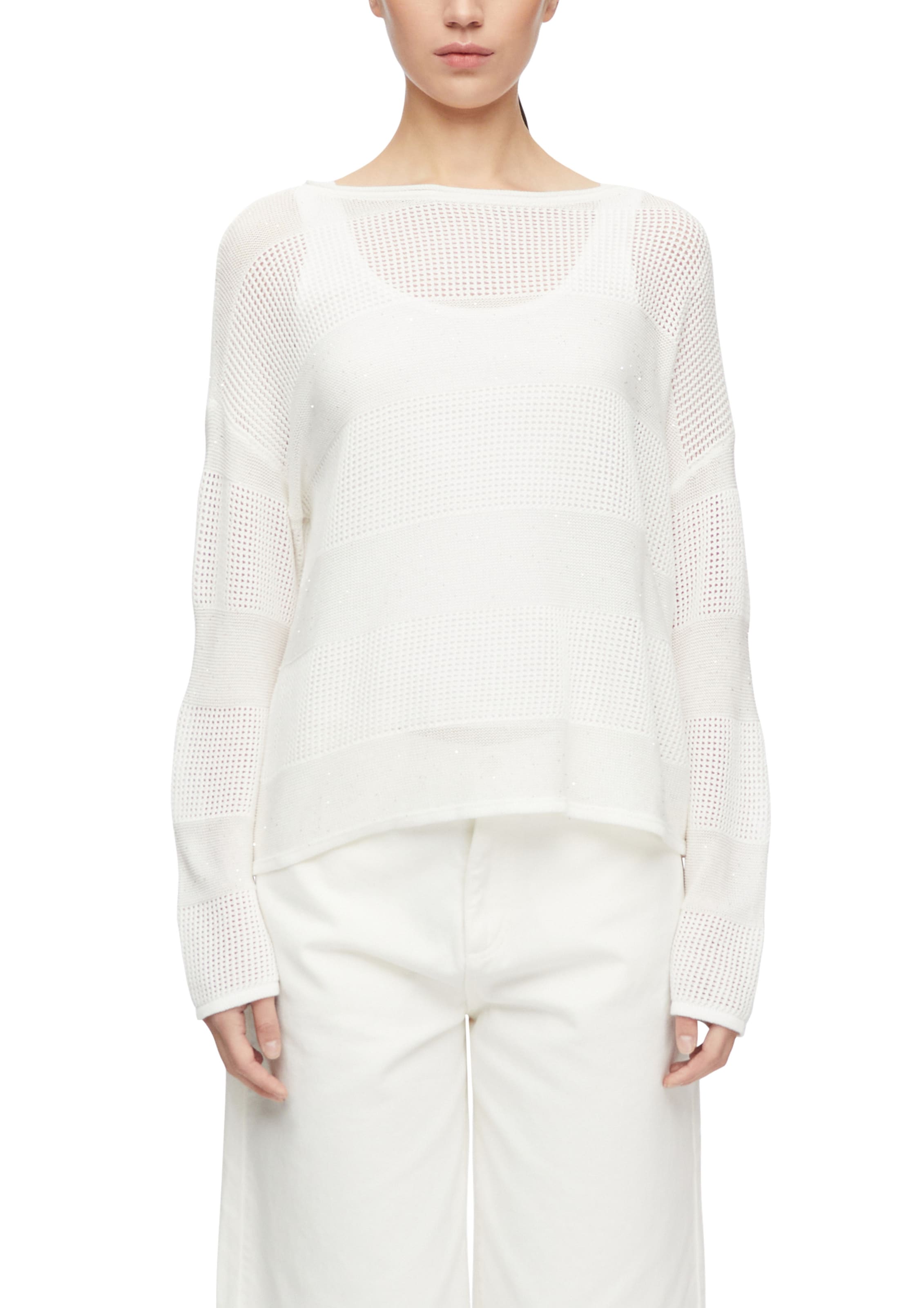 Pull-over COMMA en blanc