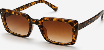 COLLEZIONE ALESSANDRO Sunglasses 'Lissabon' in Brown: front