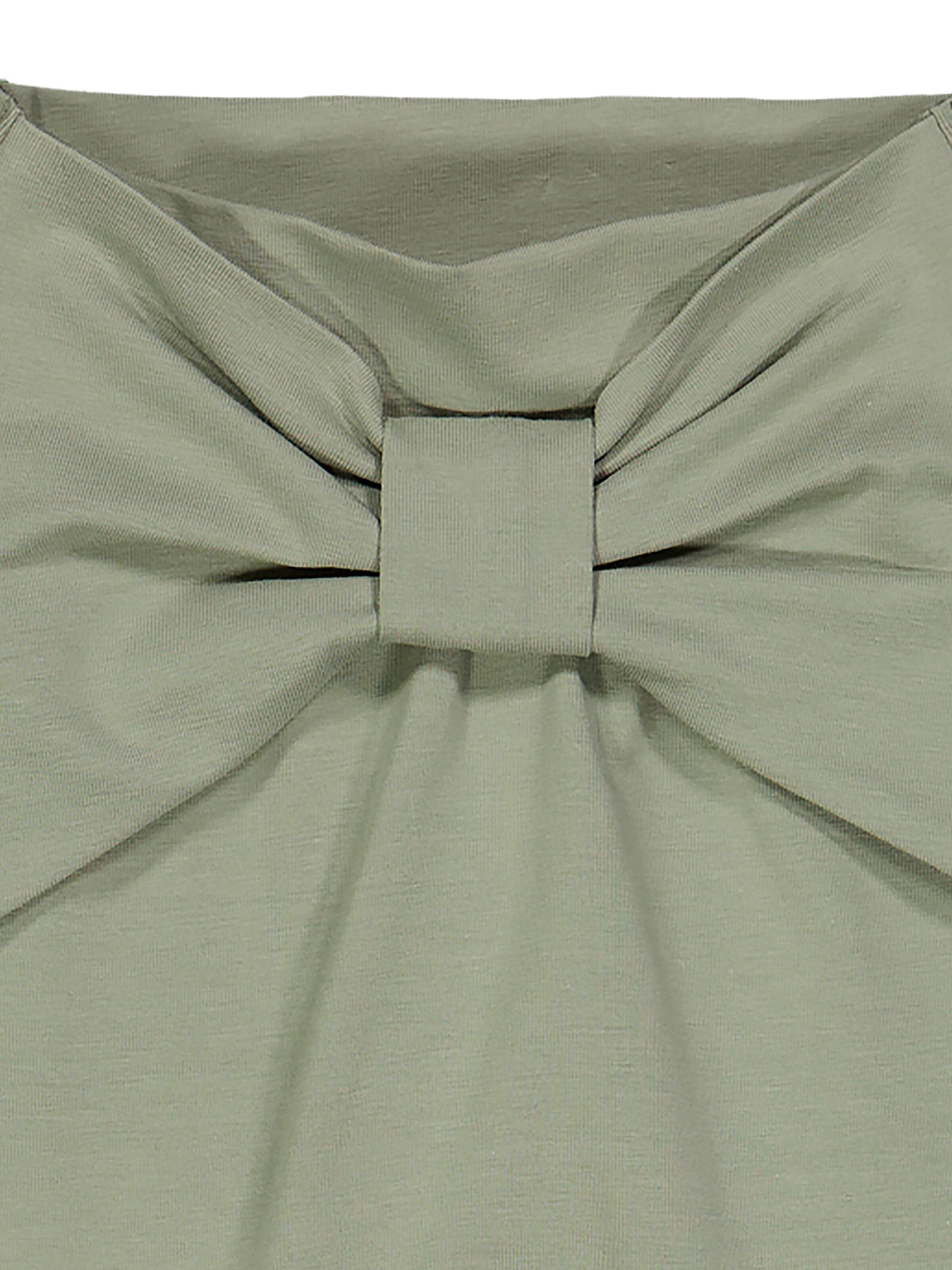 Tapered Pantaloni di Müsli by GREEN COTTON in verde