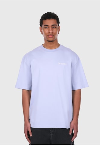 T-Shirt Dropsize en violet : devant