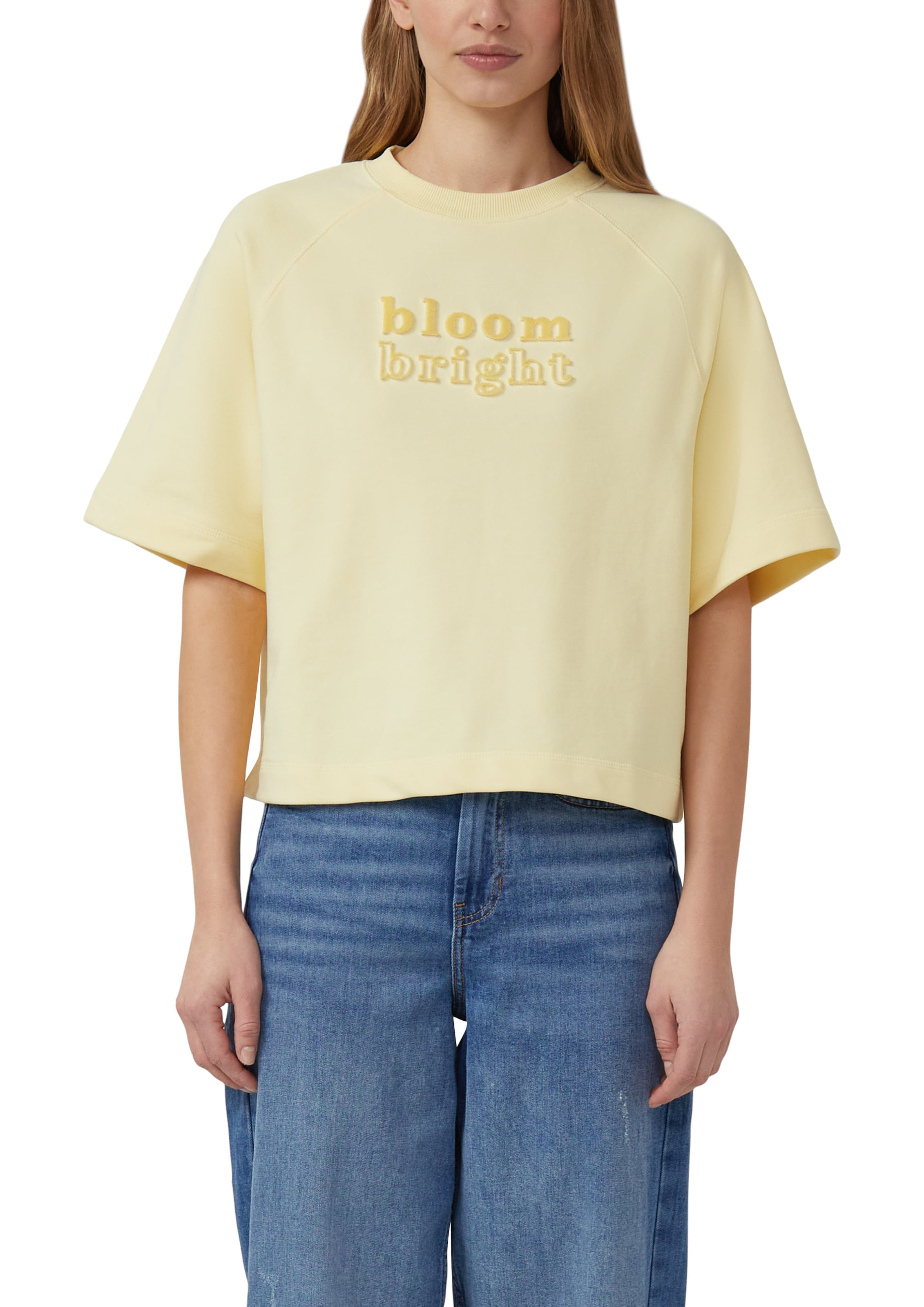 s.Oliver Sweatshirt in Yellow