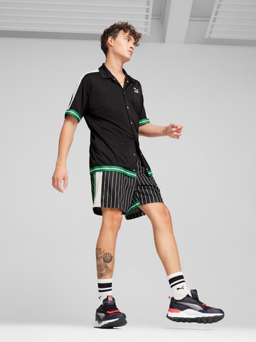 PUMA Regular Shorts in Schwarz