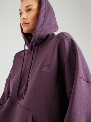 Hanorac 'Essentials' de la ALPHA INDUSTRIES pe mov