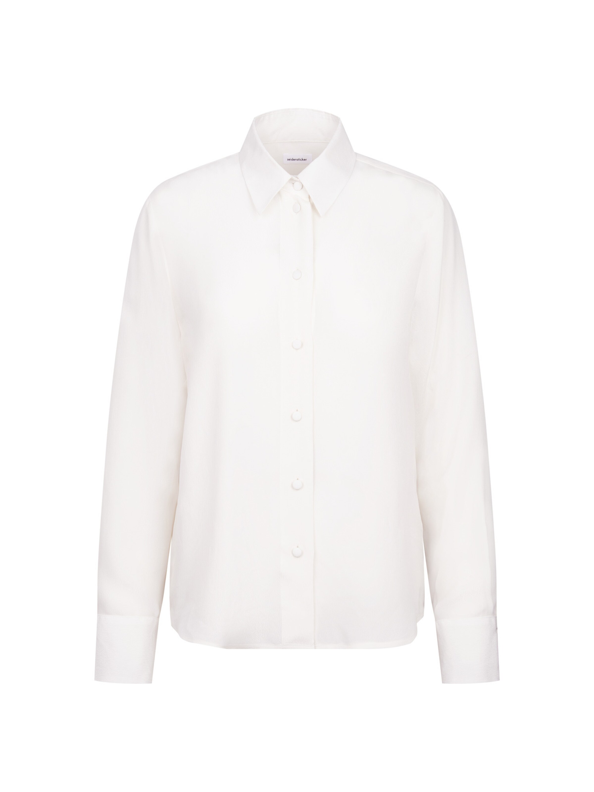 Chemisier 'September Drop 252' SEIDENSTICKER en blanc : devant