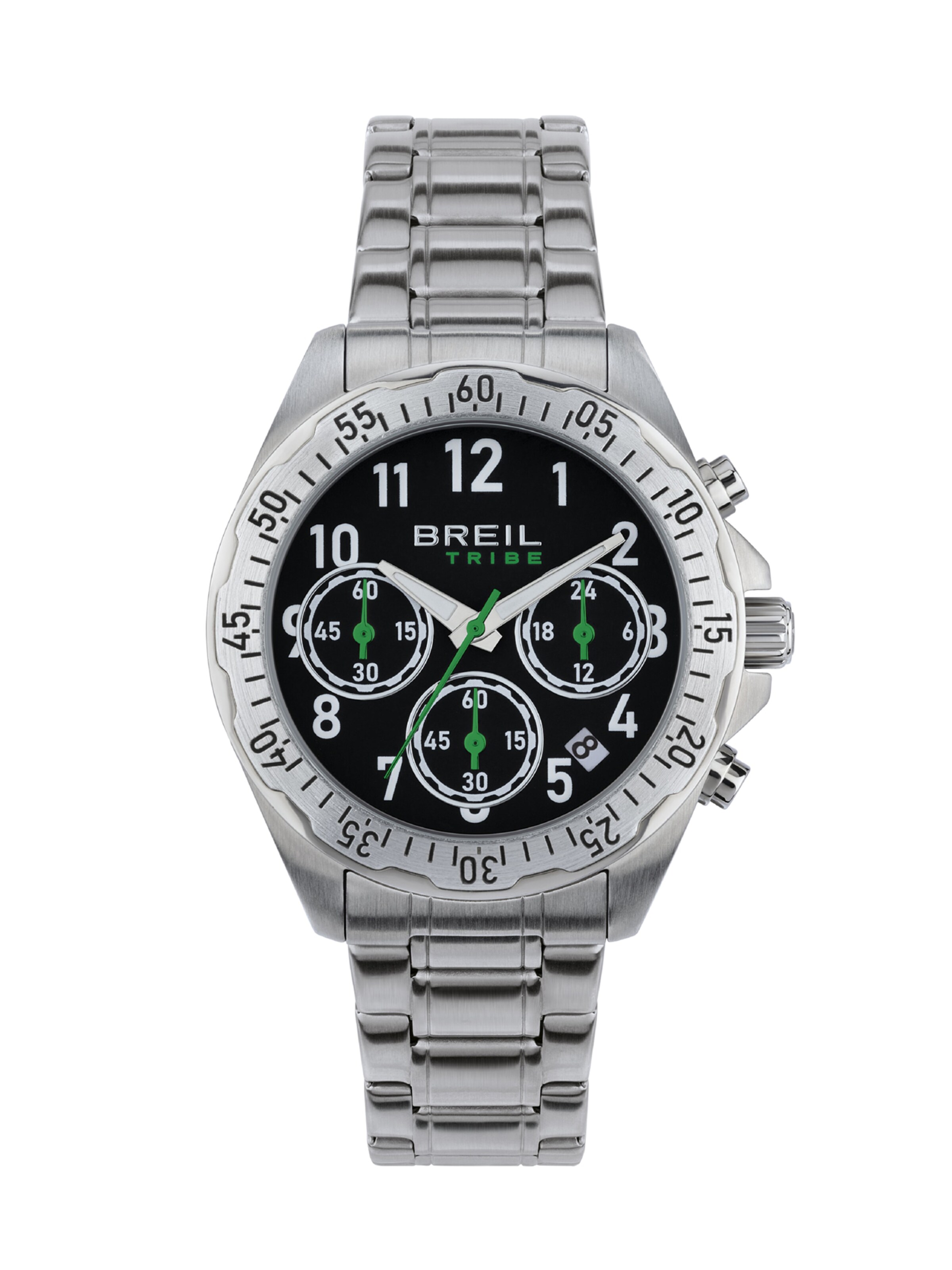 Breil Uhr 'Grow Up' in Silber: Vorderseite