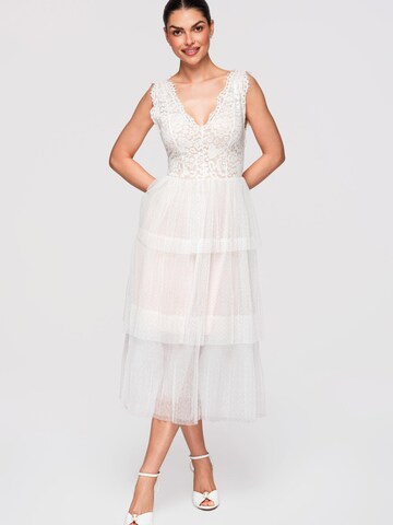 Robe Ombre en blanc