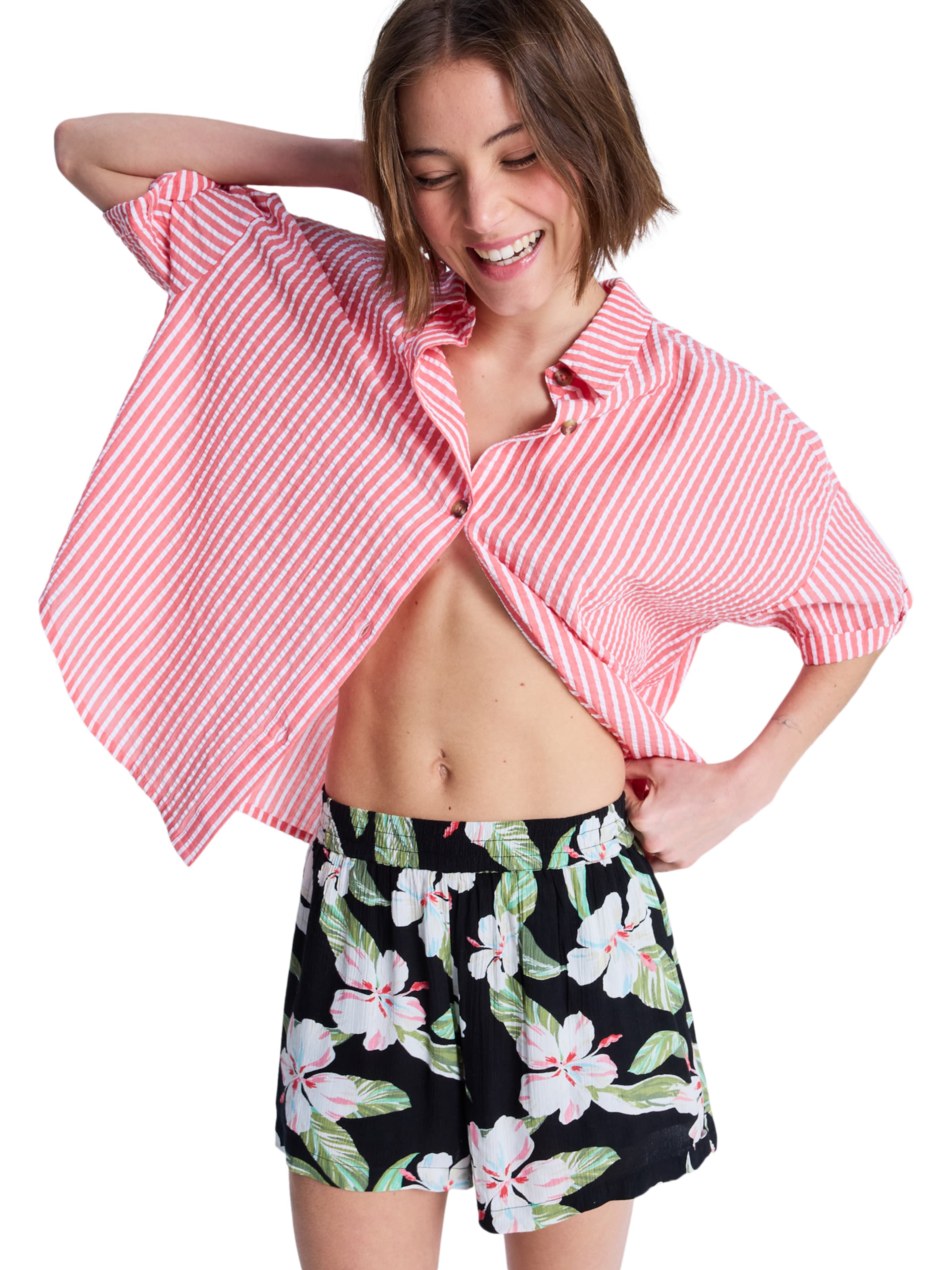 ROXY Badeshorts 'Lekeitio Bay' in Schwarz: Vorderseite