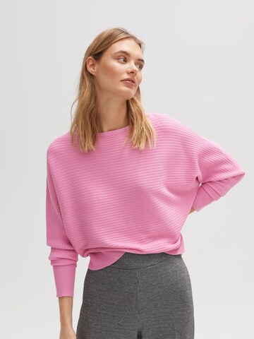 OPUS Sweater 'Pisol' in Pink: front