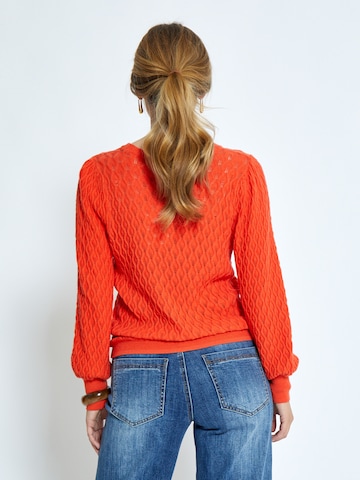 Pull-over 'Rosalia' Peppercorn en orange