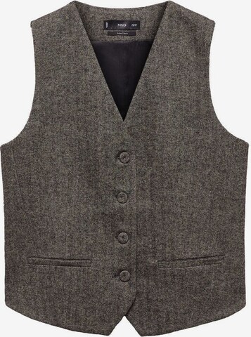 Gilet 'espy' MANGO en gris : devant