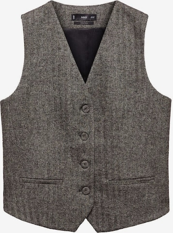 Gilet 'espy' MANGO en gris : devant