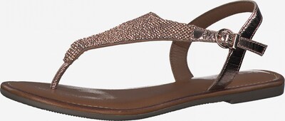 Flip-flops TAMARIS pe arămiu, Vizualizare produs