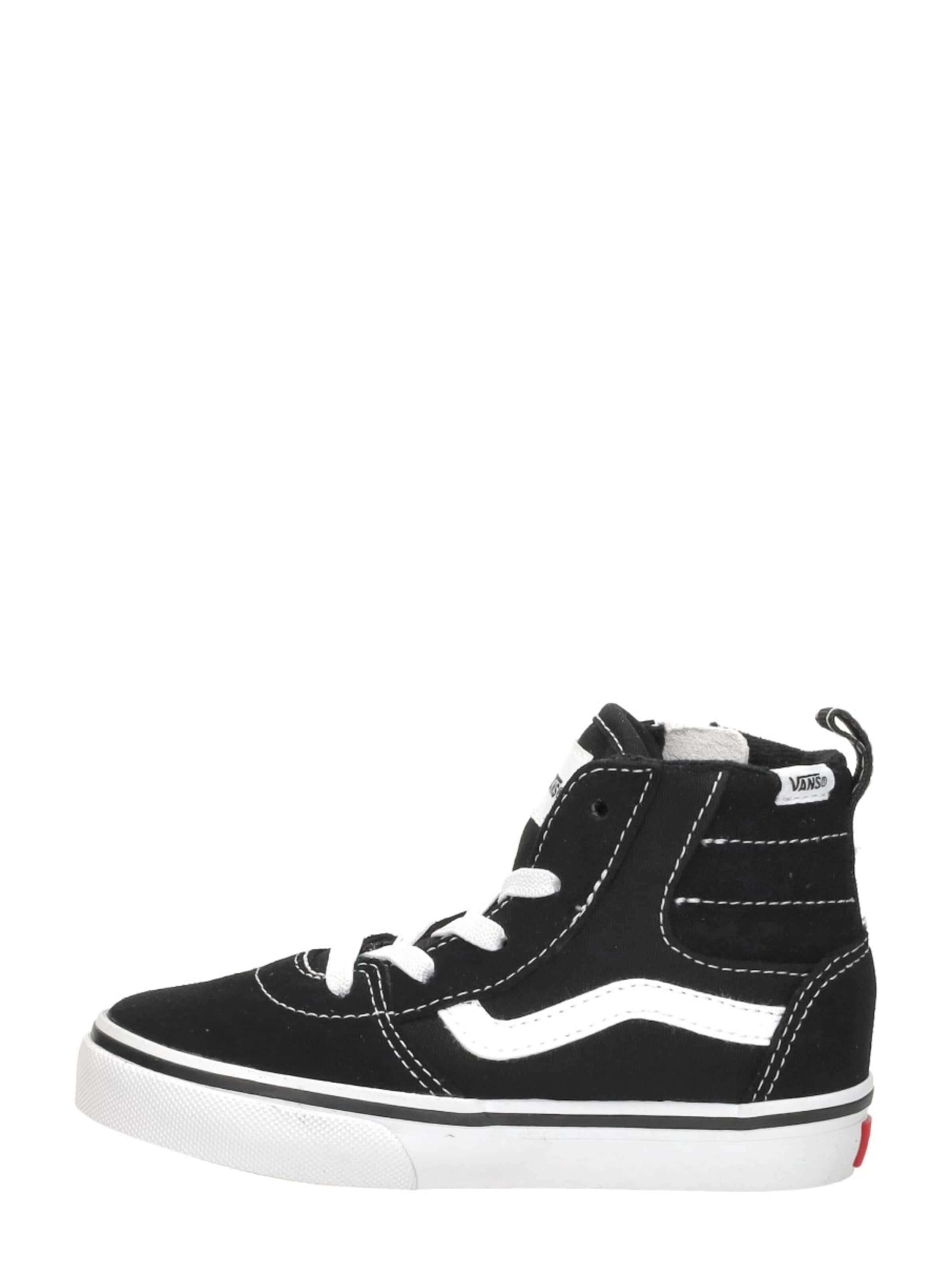 Baskets 'Ashwood Hi Decon Side Zip' VANS en noir : devant