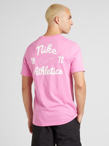 Nike Sportswear Koszulka 'Club' w kolorze różowy: przód