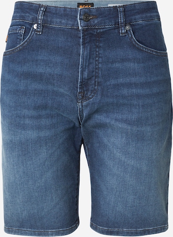 mėlyna BOSS Standartinis Džinsai 'Re.Maine': priekis