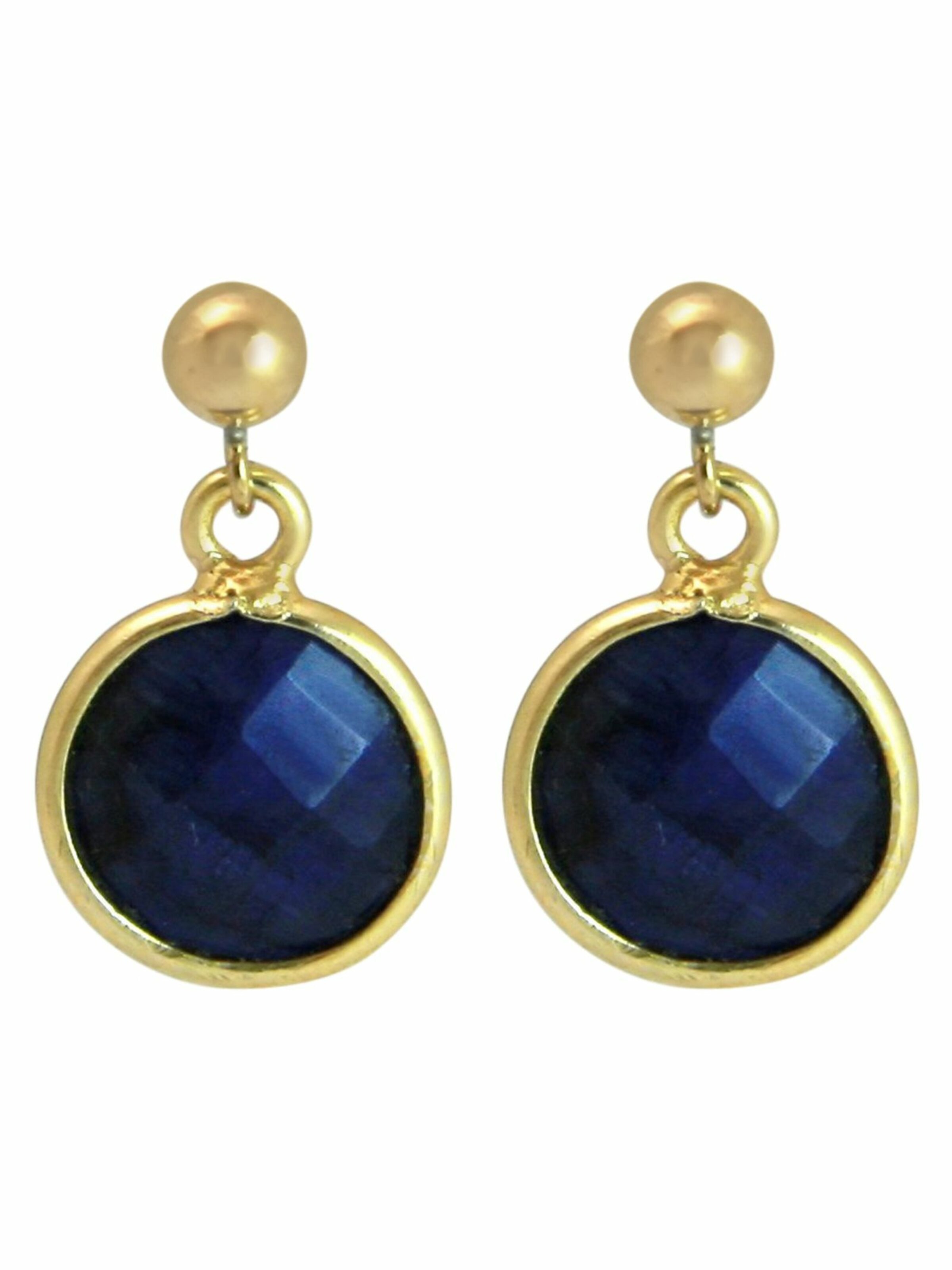 Gemshine Ohrringe 'Candy' in Gold: Vorderseite