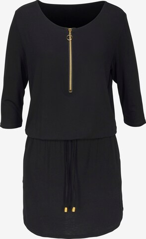 LASCANA Beach dress in Black: front