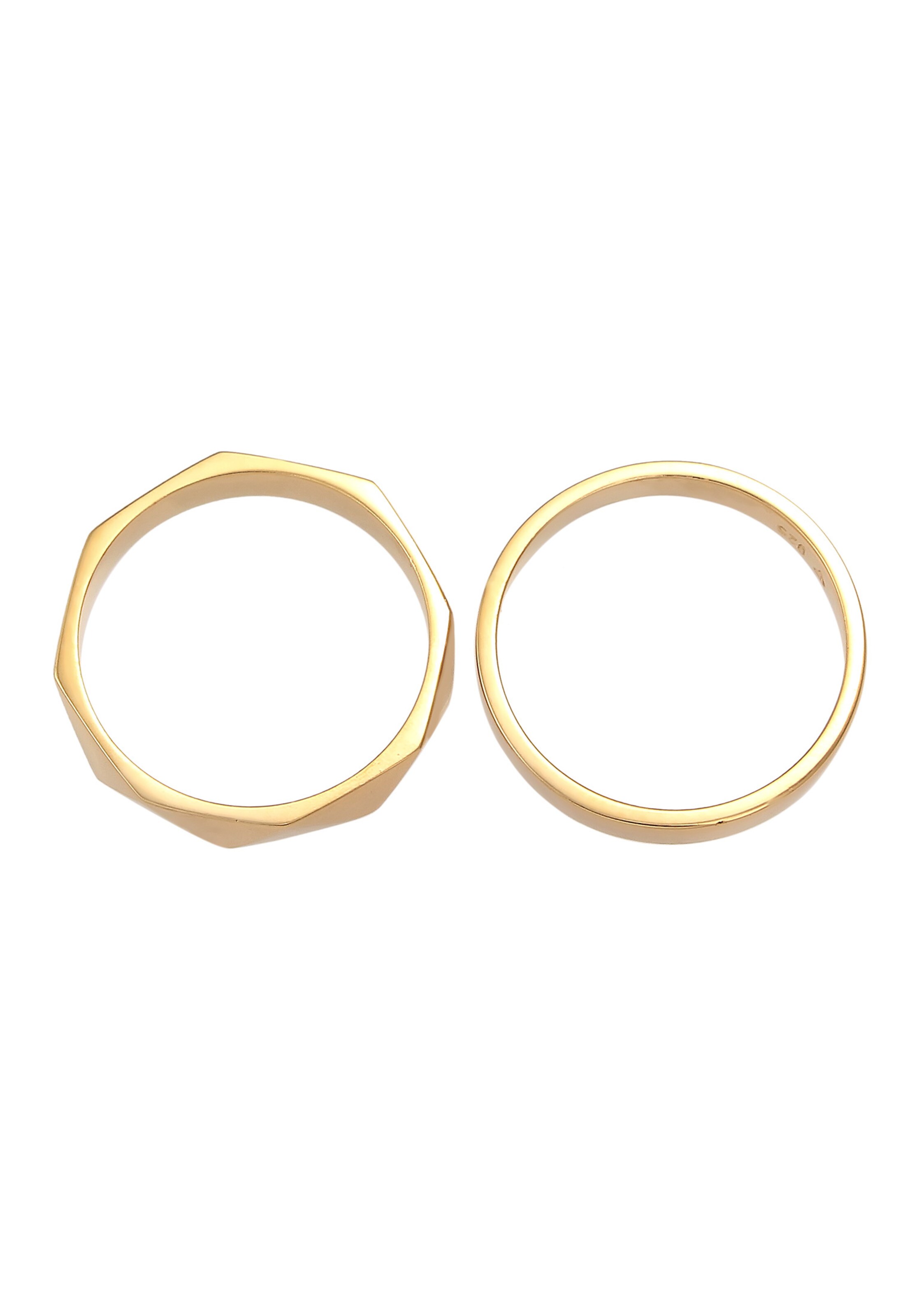 ELLI Ring 'Geo' in Goud