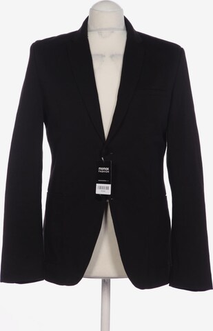 H&M Suit Jacket in M in Black: front