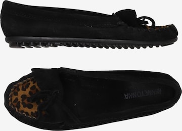 Minnetonka Ballerina 40,5 in Schwarz: Vorderseite