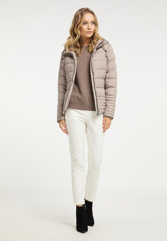 DreiMaster Klassik Winterjacke in Beige