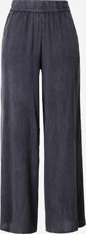 Nasty Gal Wide leg Trousers in Black: front