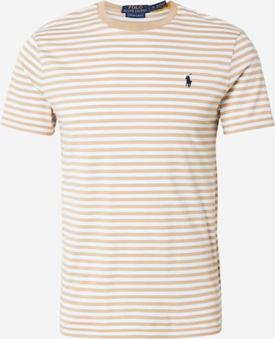 Polo Ralph Lauren Majica veličine XS u boja devine dlake (camel) / bijela, Pregled proizvoda