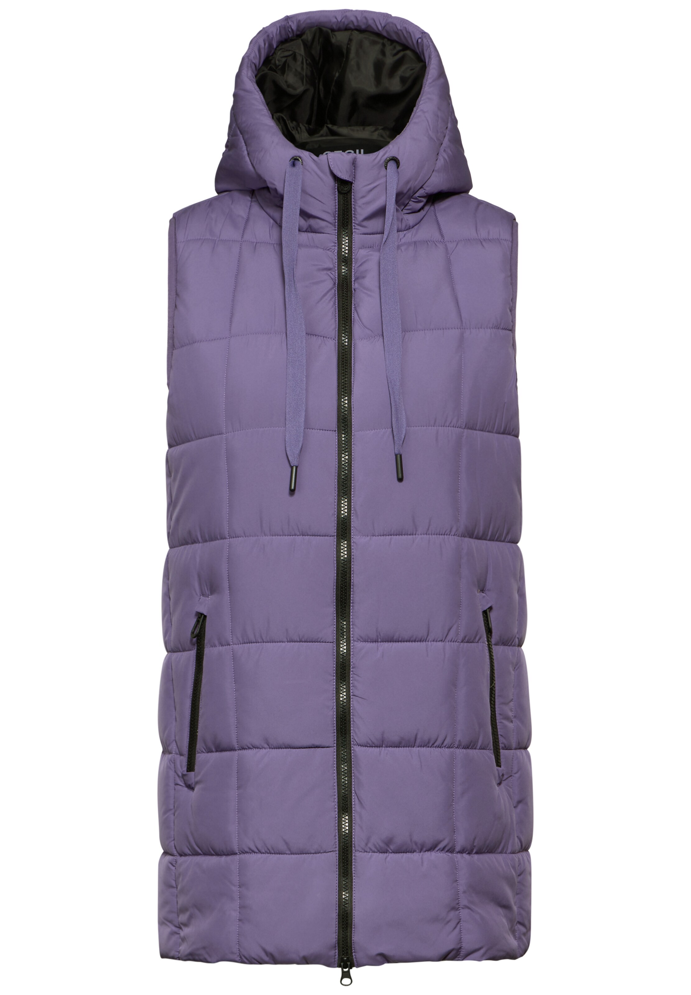 CECIL Weste in Lila: Vorderseite