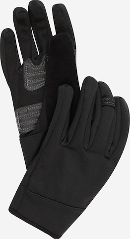 Hestra Full Finger Gloves in Black: front