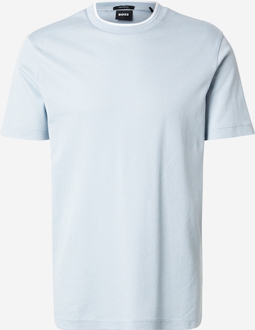 T-Shirt 'H-Thompson' BOSS en bleu : devant