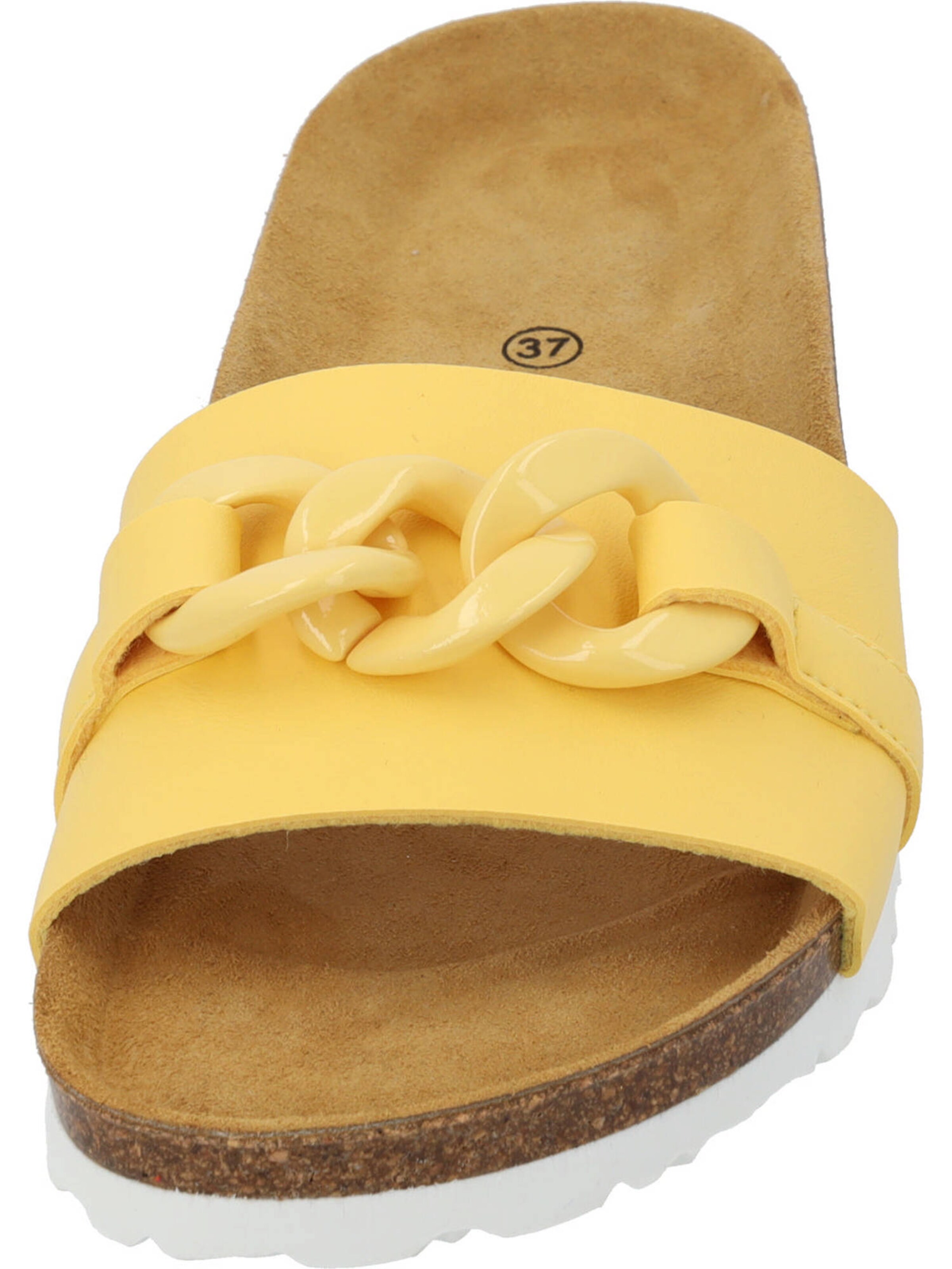 Mule 'Gozo' Palado en jaune