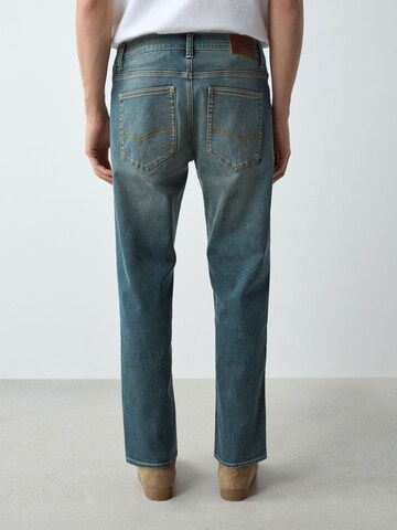 Effilé Jean 'Motionflex' Next en bleu