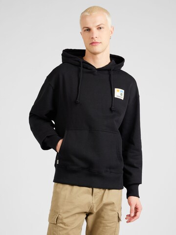 Wemoto Sweatshirt 'Artwork' in Black: front