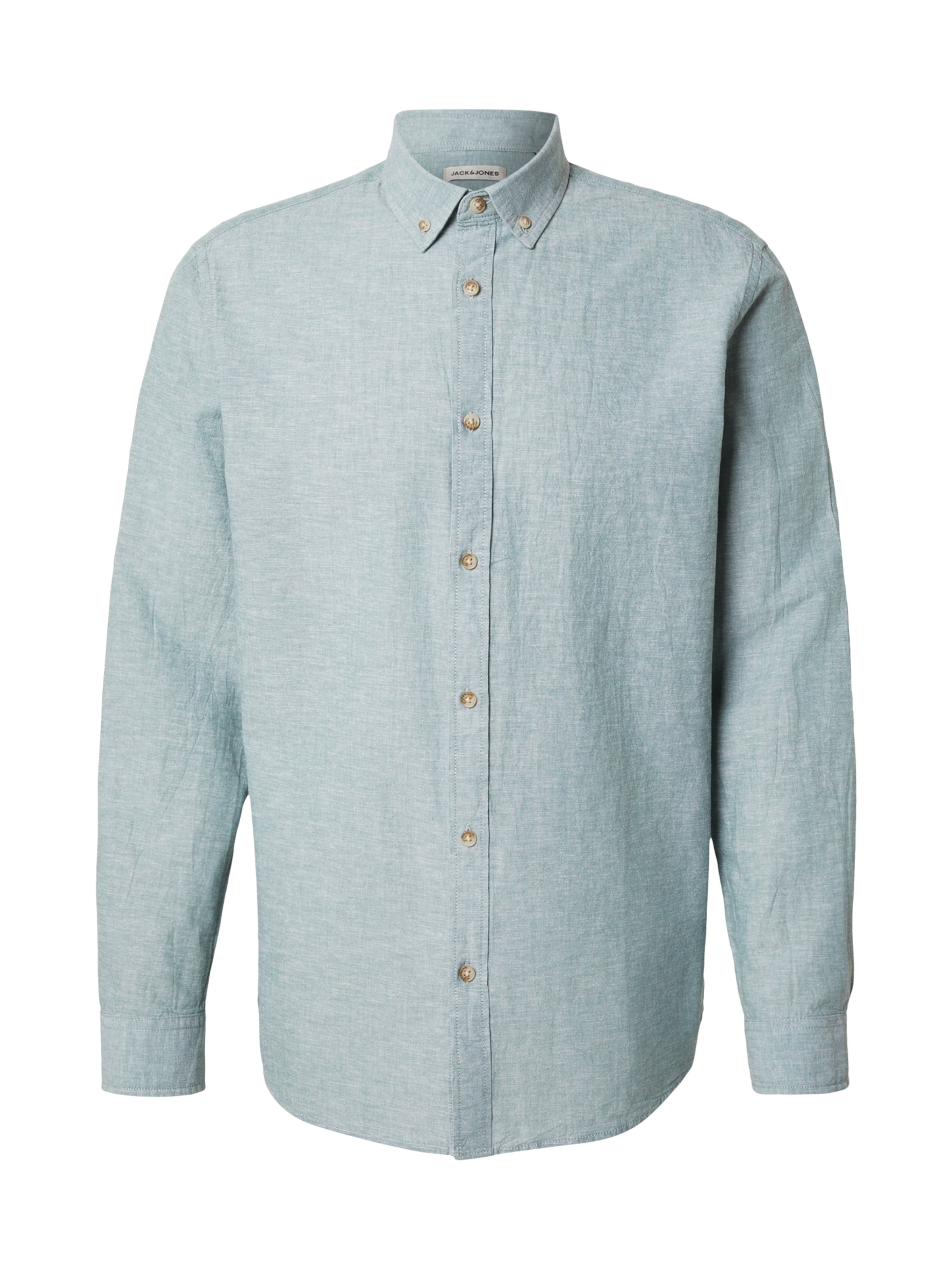 Chemise 'JWHSummer' JACK & JONES en vert : devant