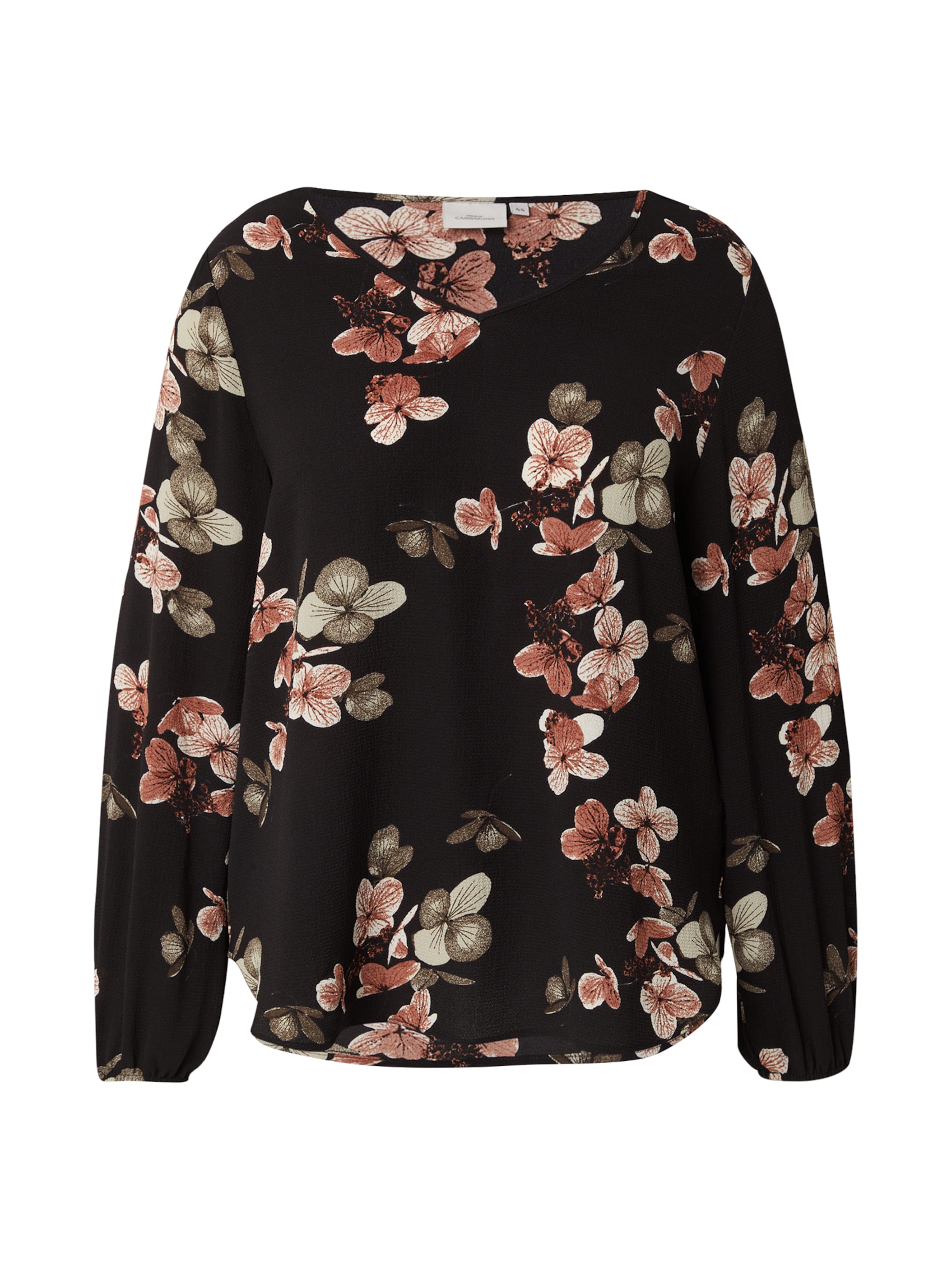 ONLY Carmakoma Μπλούζα &#x27;CARVica&#x27; σε μαύρο: μπροστά