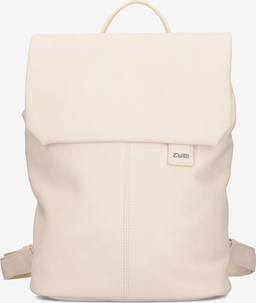 Sac à dos 'MADEMOISELLE' ZWEI en blanc : devant