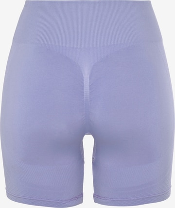 LASCANA Skinny Stahovací kalhotky – fialová