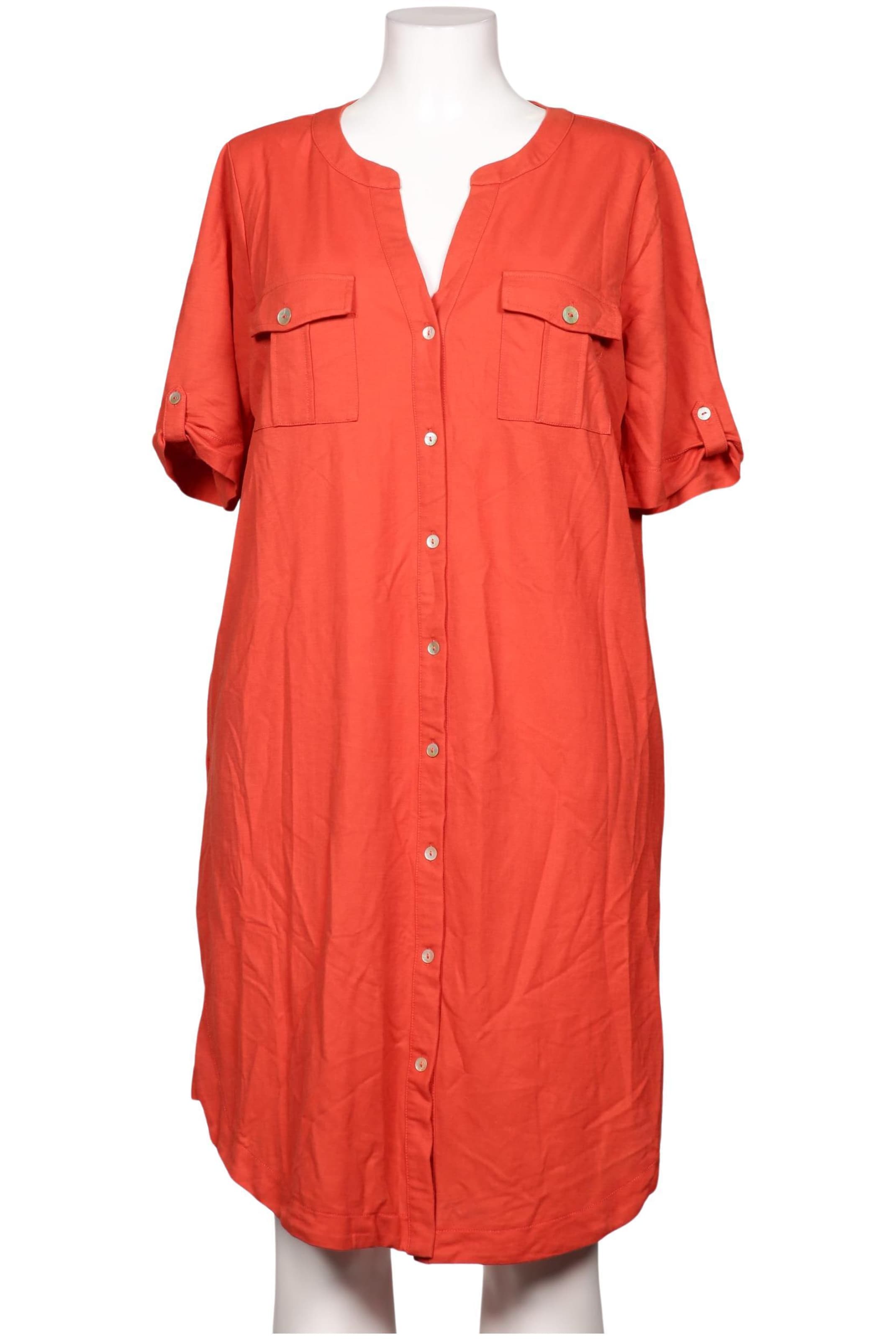 VIA APPIA DUE Dress in XXL in Orange: front