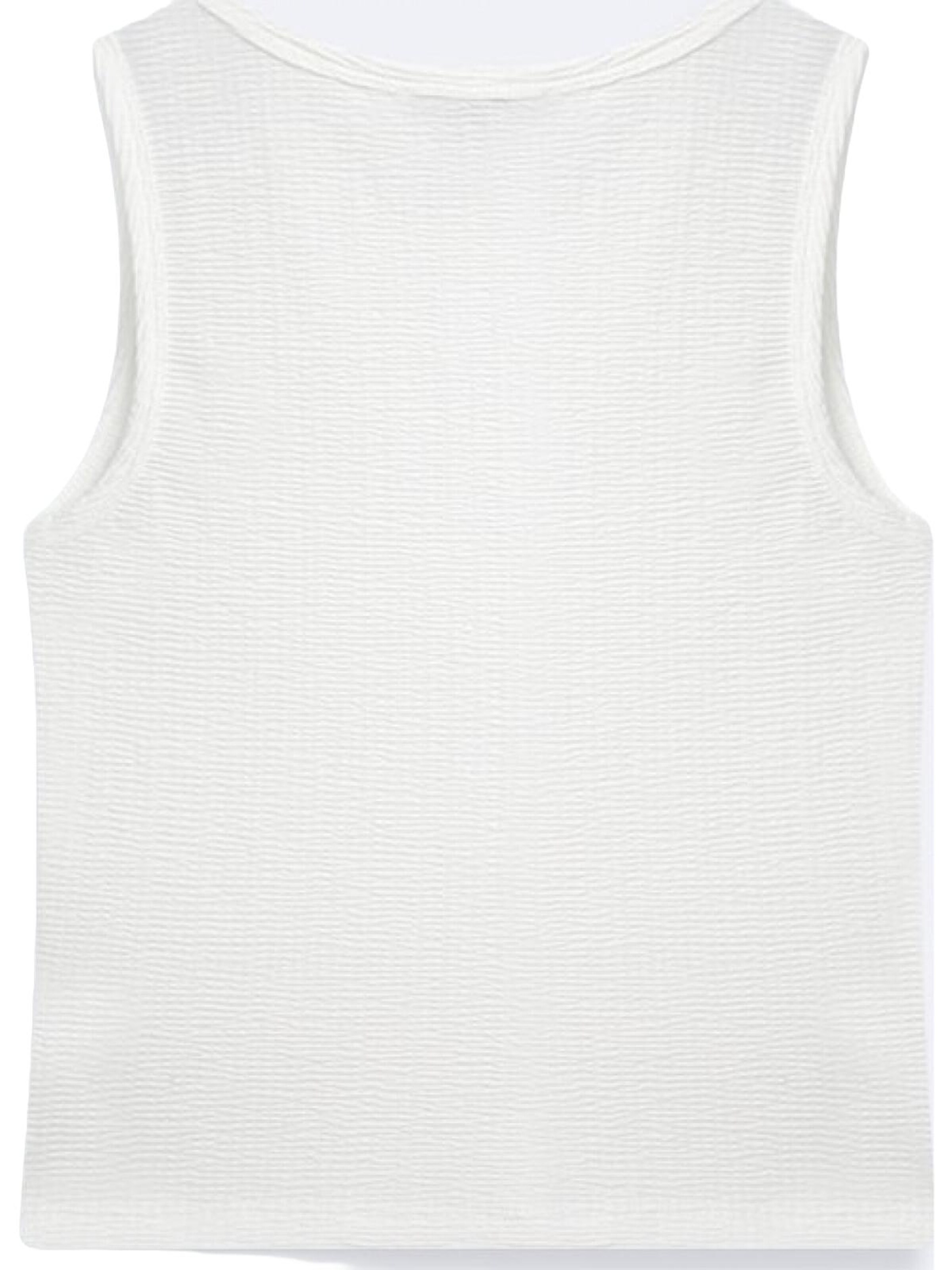 Top 'LTB Jeans Damen-Tanktop in schmaler Passform' di LTB Jeans in bianco