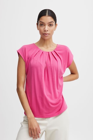 b.young Shirtbluse 'Perl' Top in Pink: predná strana