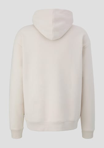 QS Μπλούζα φούτερ σε λευκό