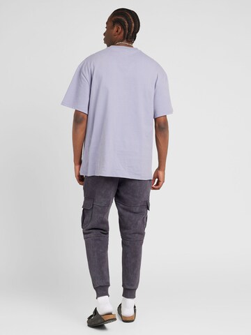 Karl Kani Tapered Cargo Pants in Grey
